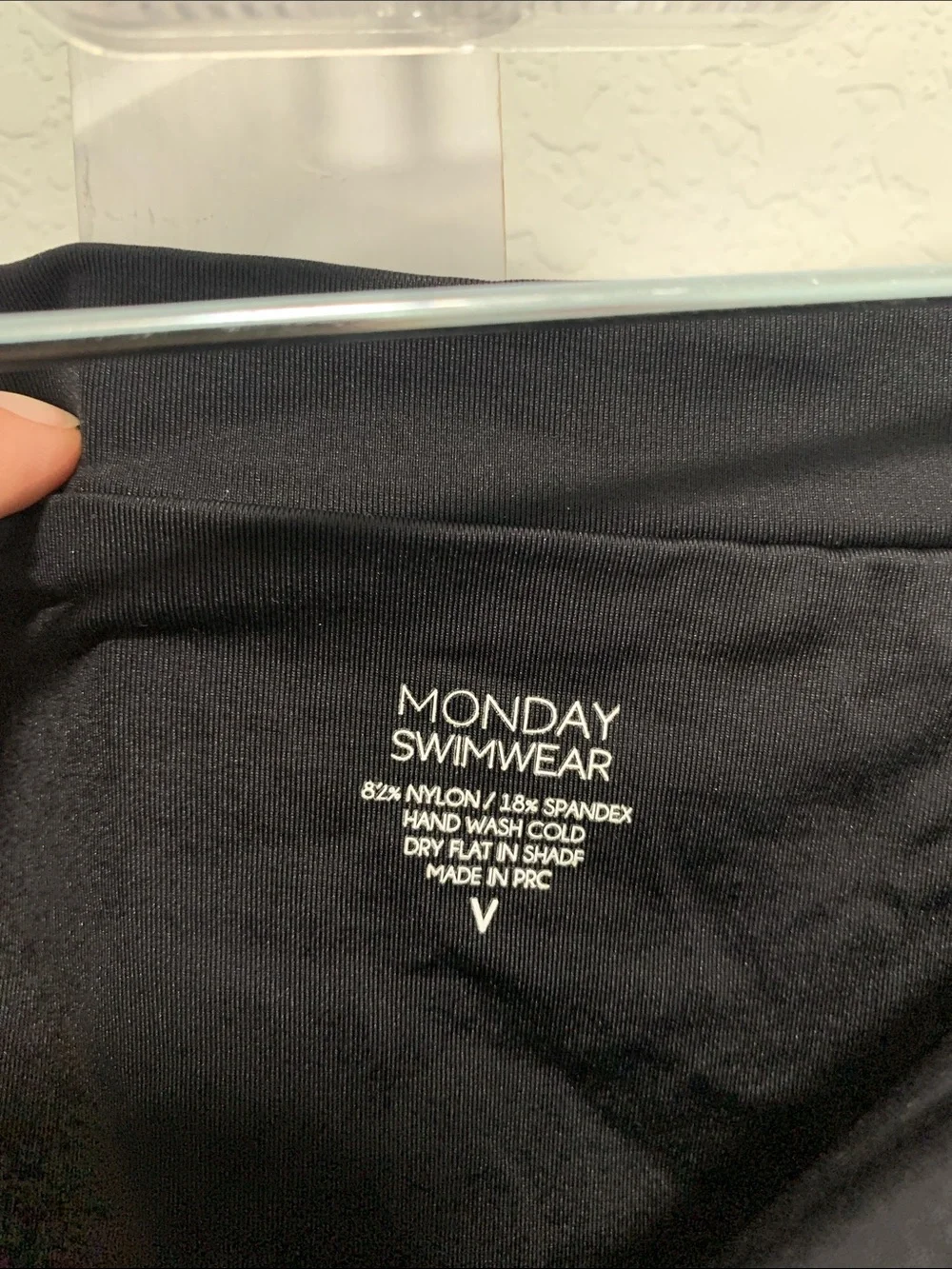 Monday Swimwear Black Bottoms High-Cut Swim Brief